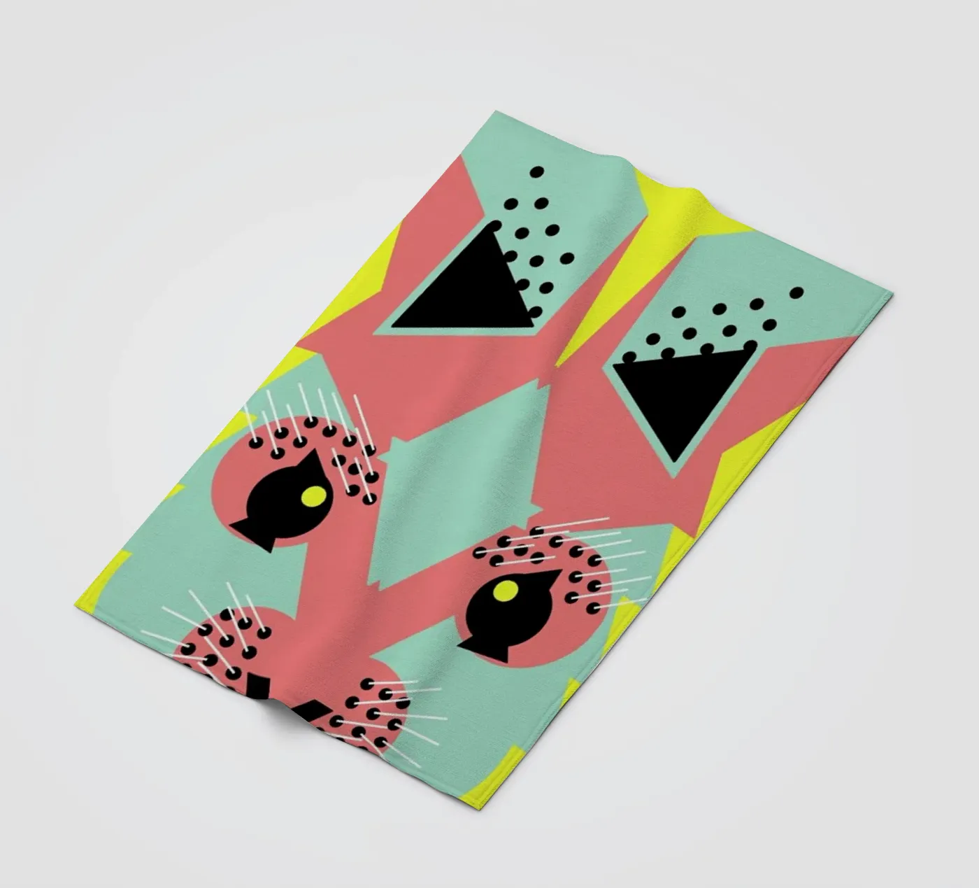 Rabbit Magic coperta in pile da Gareth Pollock Design