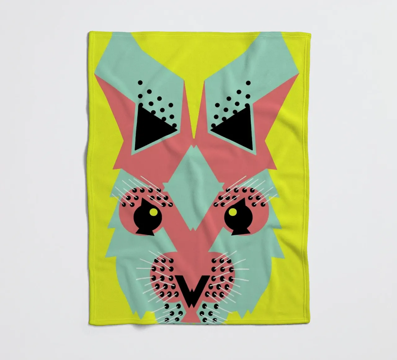 Rabbit Magic Fleecedecke von Gareth Pollock Design