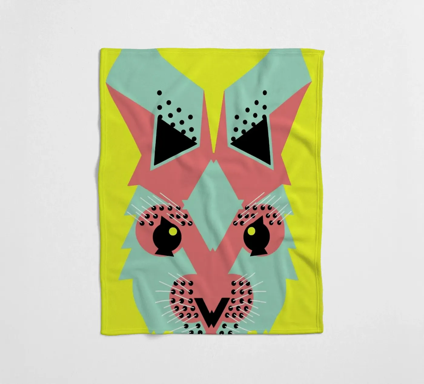 Rabbit Magic fleecedeken van Gareth Pollock Design