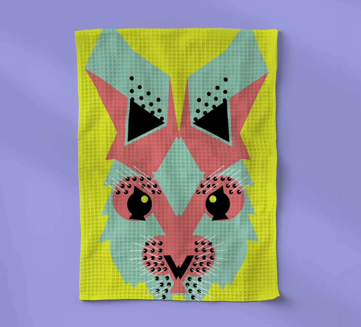 Rabbit Magic canovaccio da cucina da Gareth Pollock Design