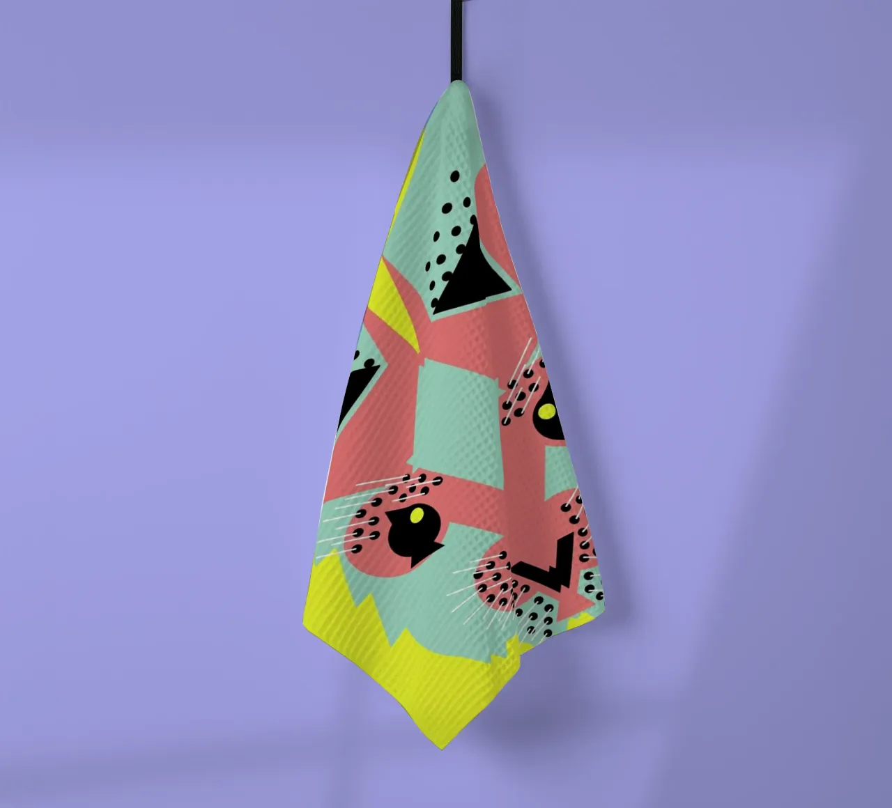 Rabbit Magic canovaccio da cucina da Gareth Pollock Design