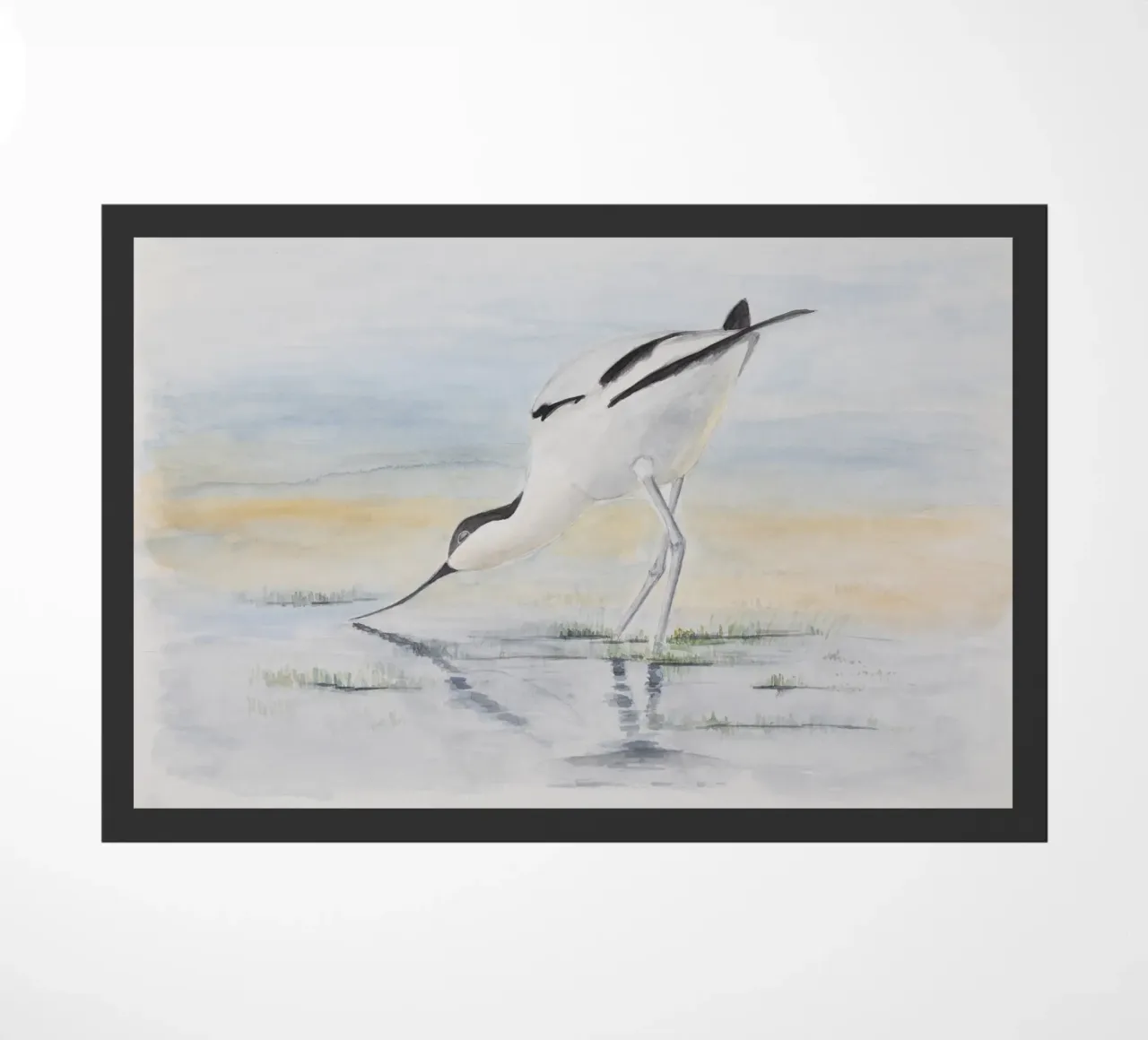 Avocetta - l'uccello dal becco speciale zerbino da Barbara Buderath Illustrationen