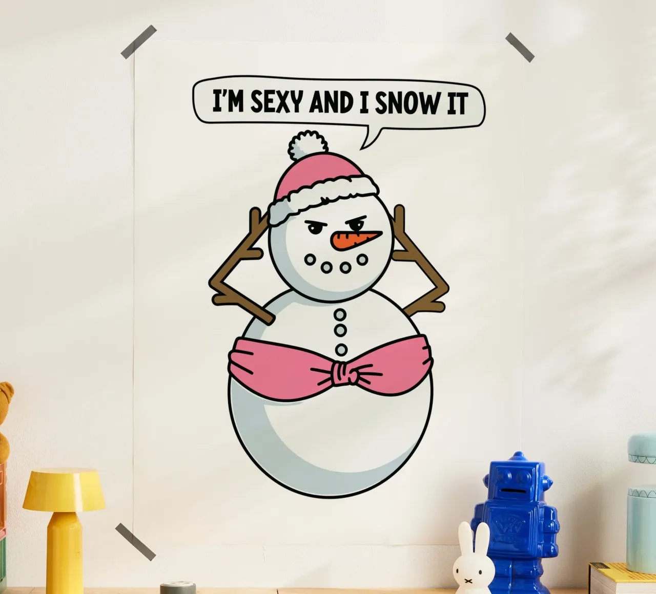 I'm sexy and I snow it carta hahnemühle da edsonramosart