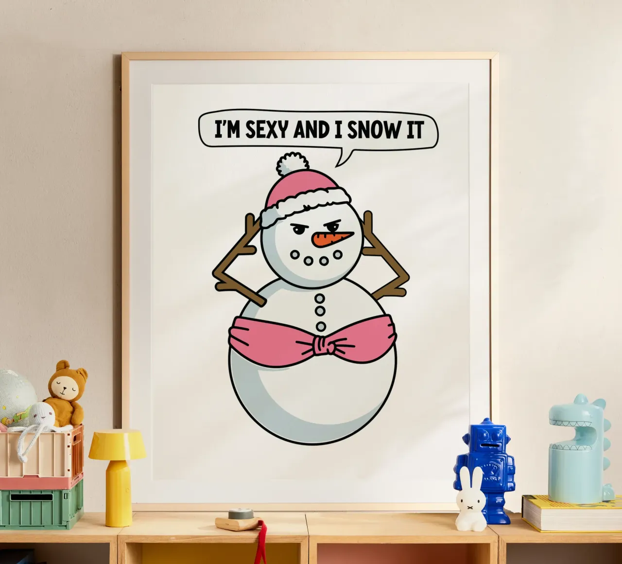 I'm sexy and I snow it carta hahnemühle da edsonramosart