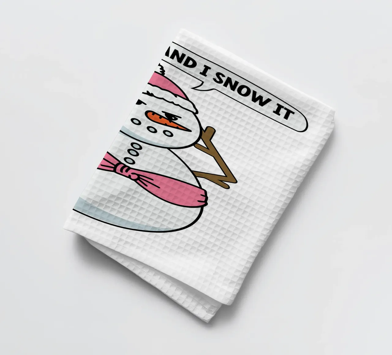 I'm sexy and I snow it canovaccio da cucina da edsonramosart