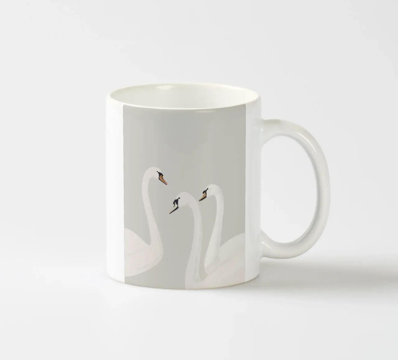 Cigni bianchi tazza in ceramica da ThingDesign