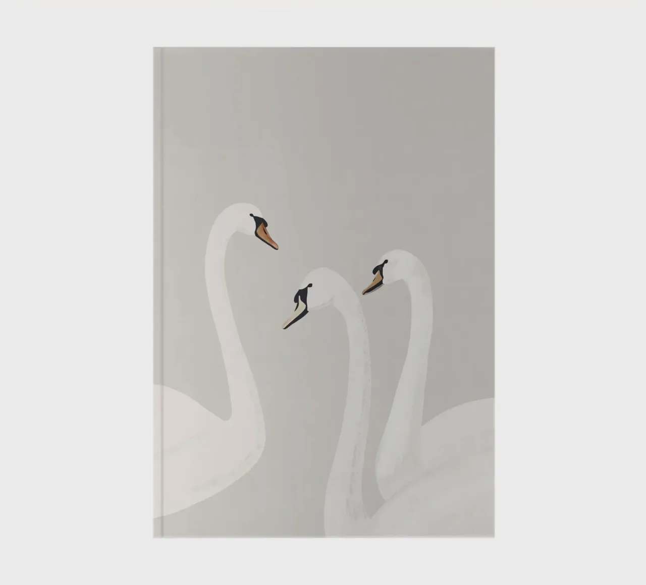 White Swans notebook by ThingDesign