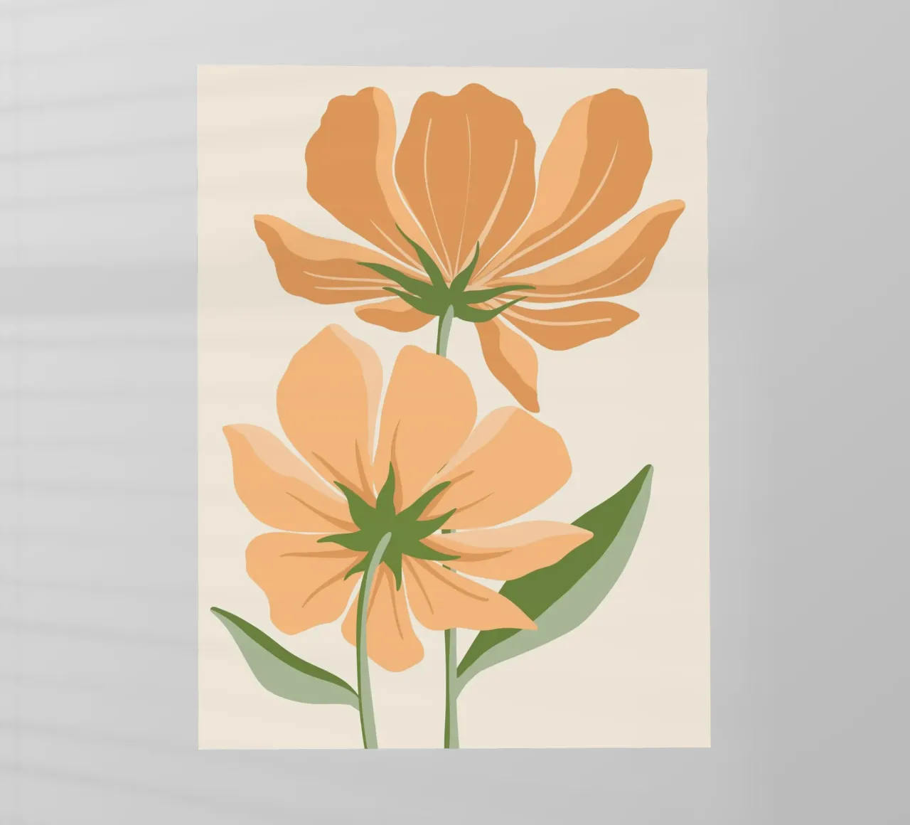 Orange flowers pellicola backlit da LisaArtes