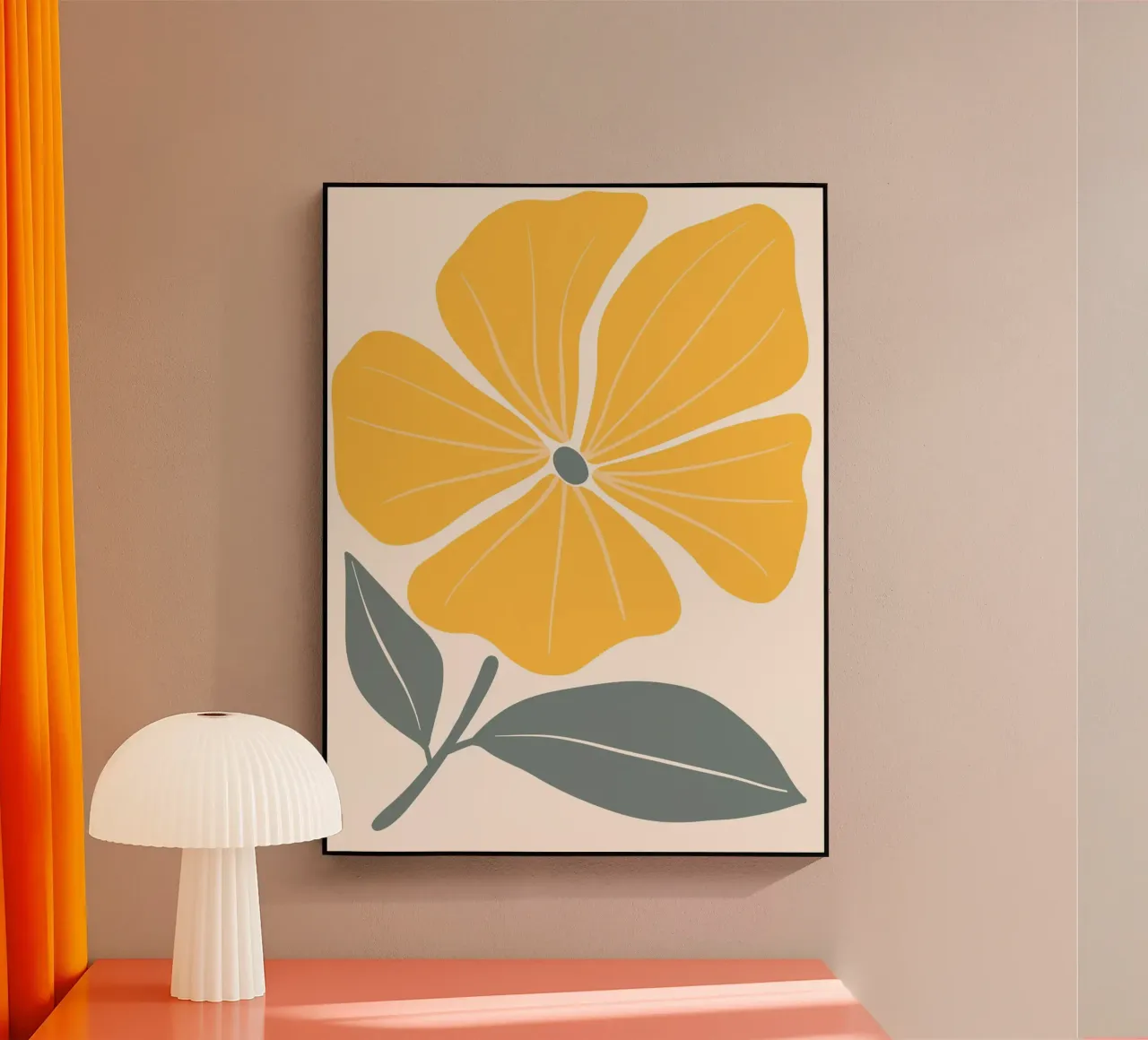 Yellow flower plexiglass da LisaArtes