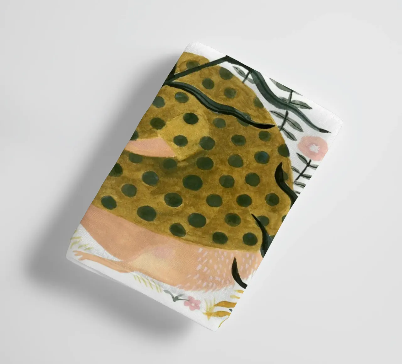Claudia Voglhuber - Igel geht spazieren asciugamano da bagno da The Artcircle