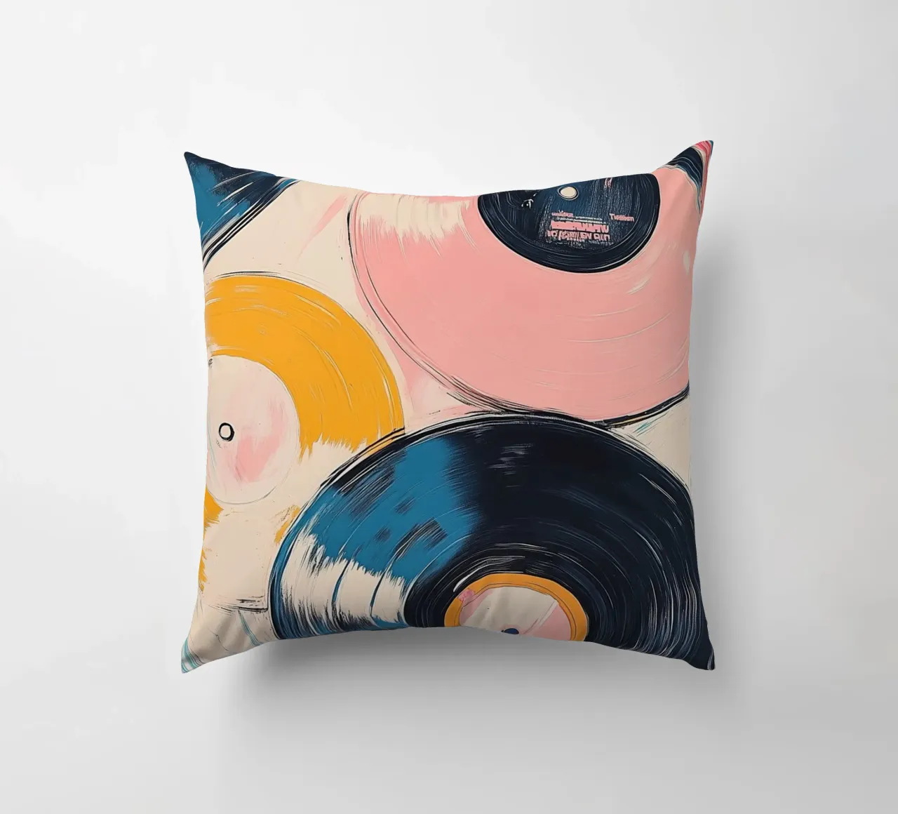 Ritmo retrò cuscino da Melloi Art Print