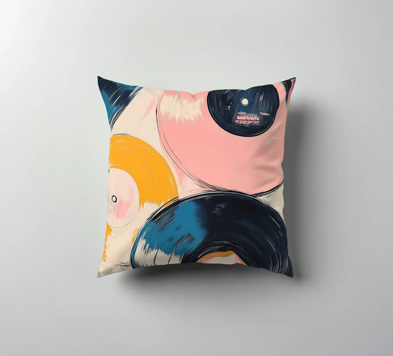Ritmo retrò cuscino da Melloi Art Print