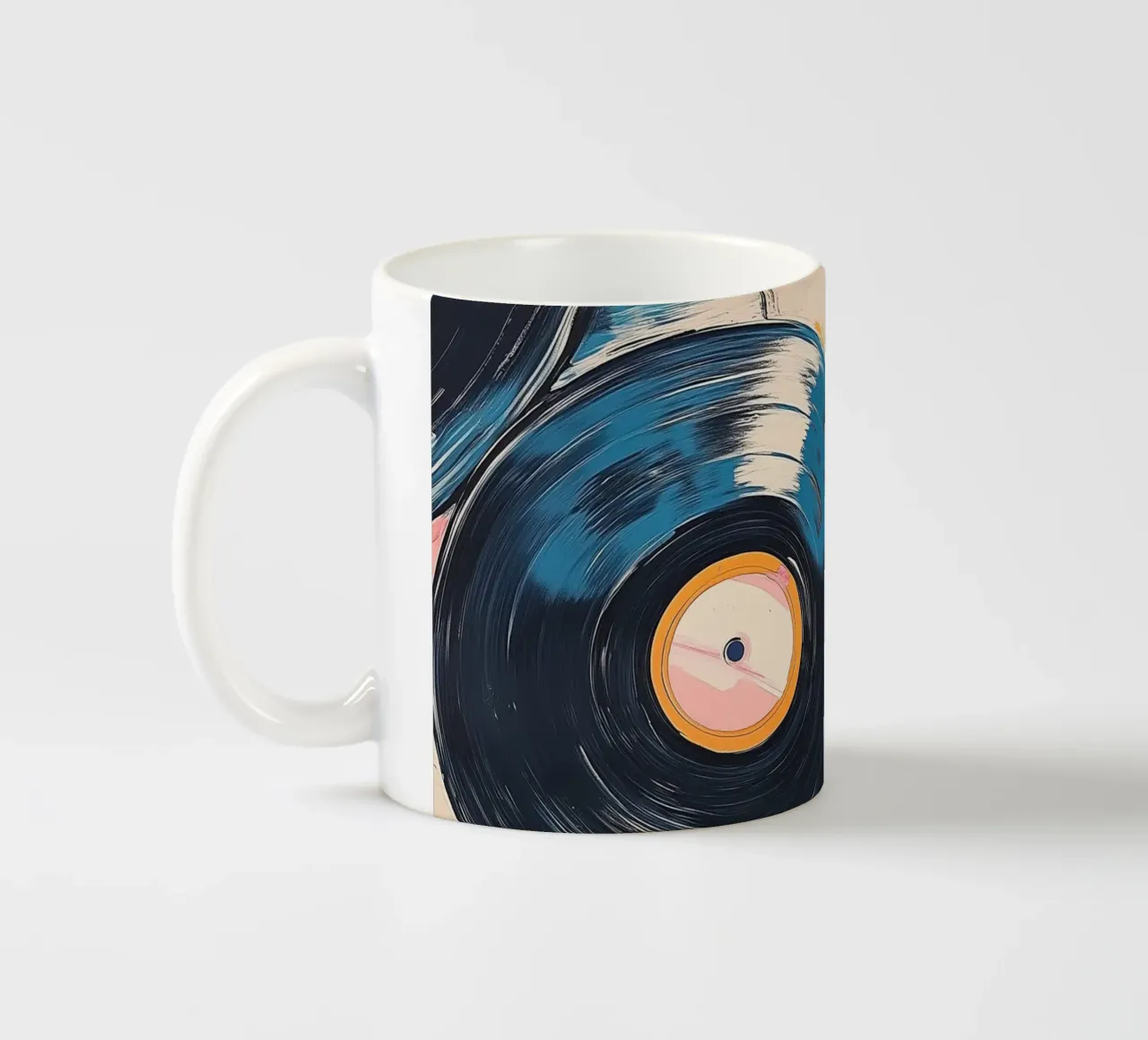 Ritmo retrò tazza in ceramica da Melloi Art Print