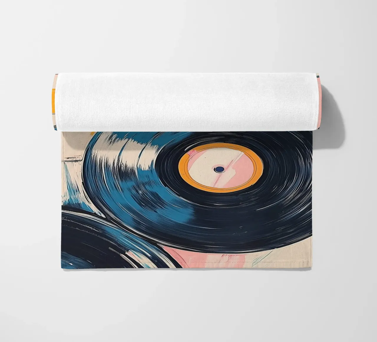 Ritmo retrò telo mare da Melloi Art Print