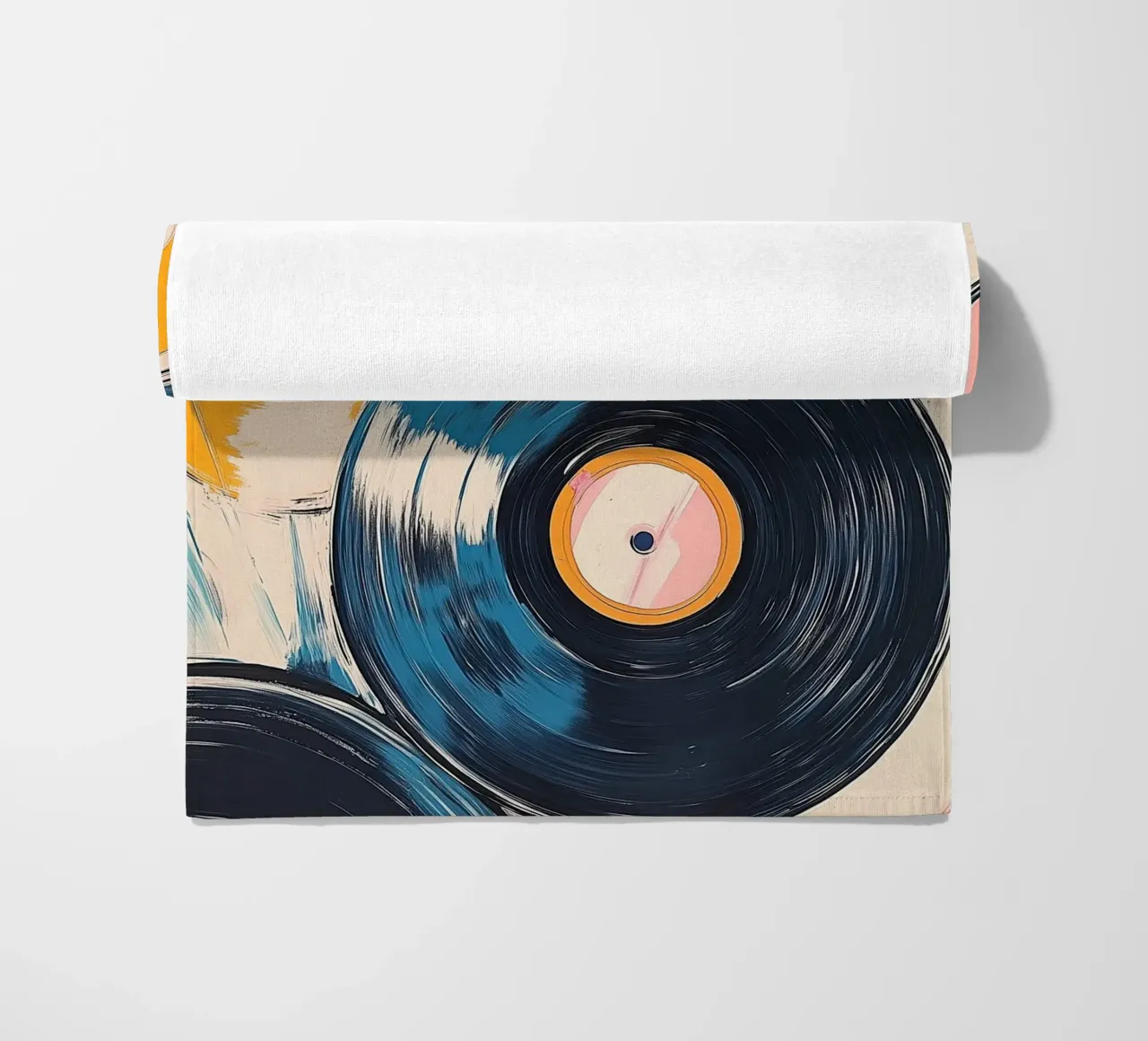 Ritmo retrò telo mare da Melloi Art Print