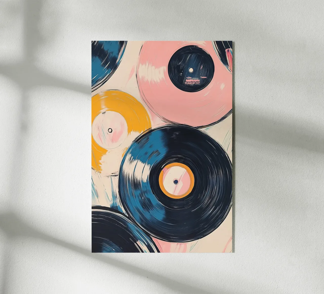 Ritmo retrò plexiglass da Melloi Art Print