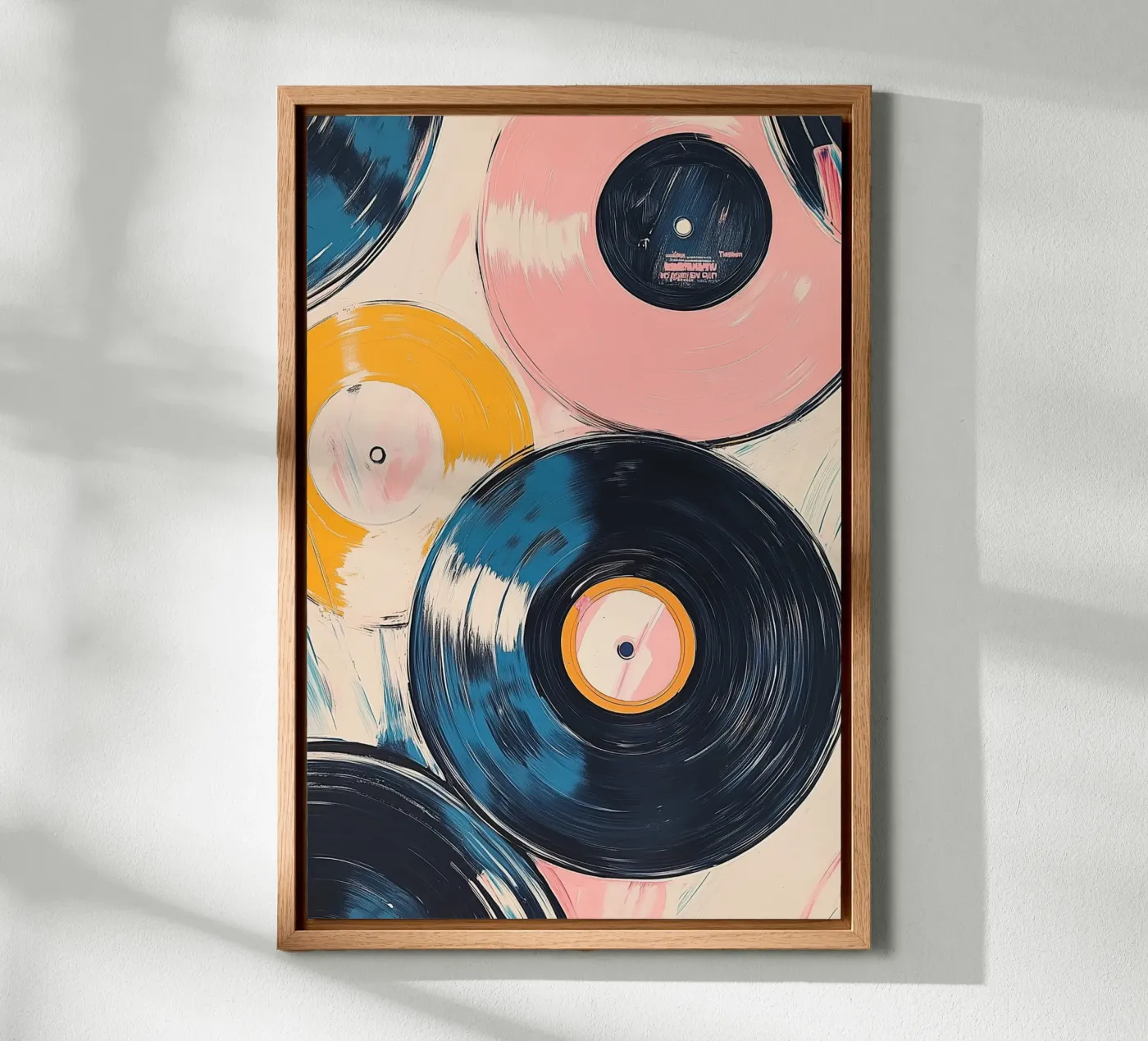 Ritmo retrò pannello forex da Melloi Art Print