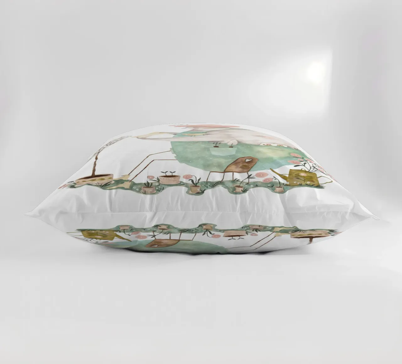 Claudia Voglhuber - Lesende Taube cuscino da The Artcircle