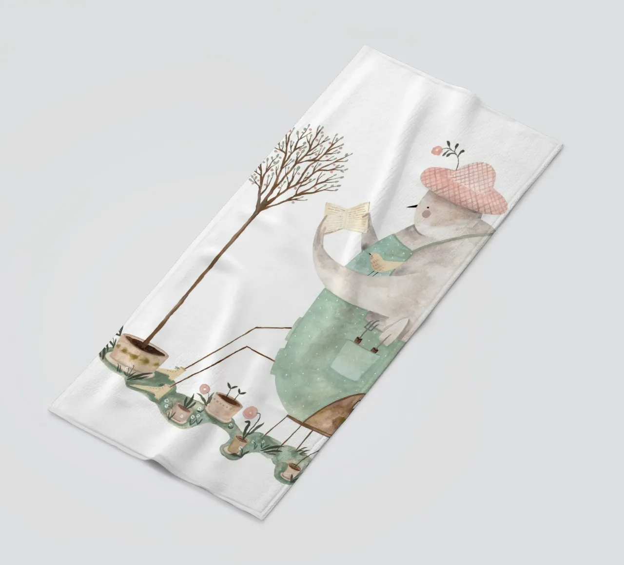 Claudia Voglhuber - Lesende Taube telo mare da The Artcircle