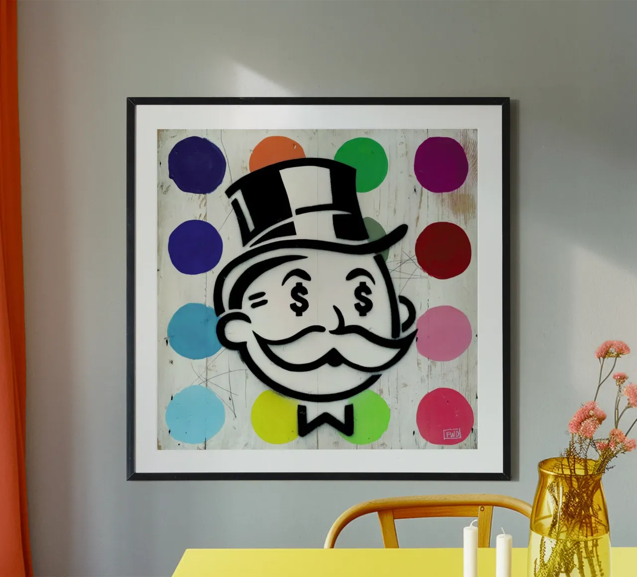 Another Day Another Dollar poster da Famous When Dead