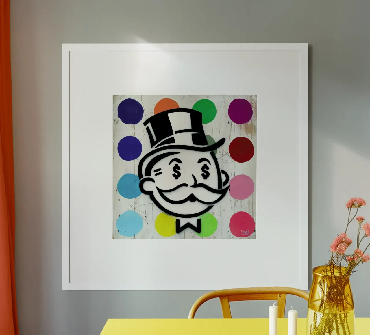 Another Day Another Dollar poster da Famous When Dead