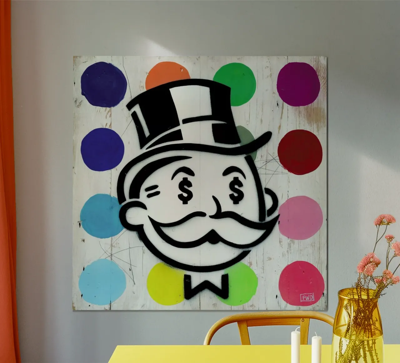 Another Day Another Dollar poster da Famous When Dead