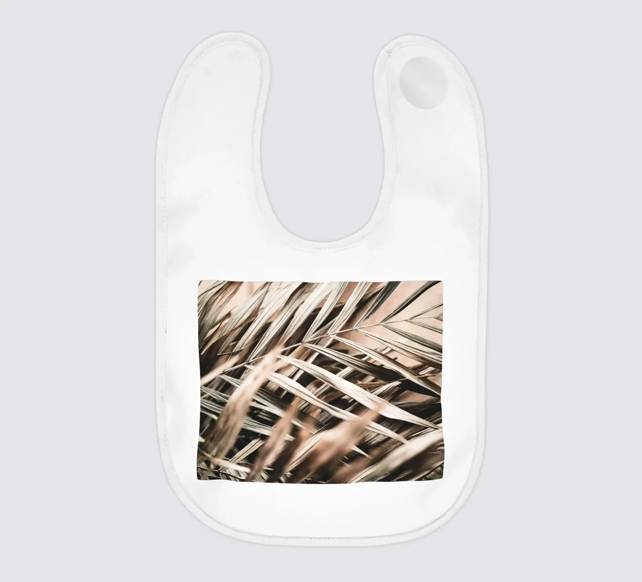 Foglie di palma secche - Design naturale boho bavaglino da Whole©
