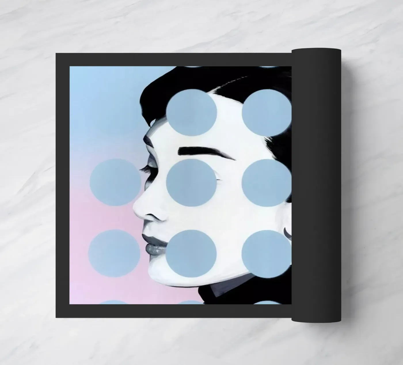 Audrey Dots deurmat van Famous When Dead