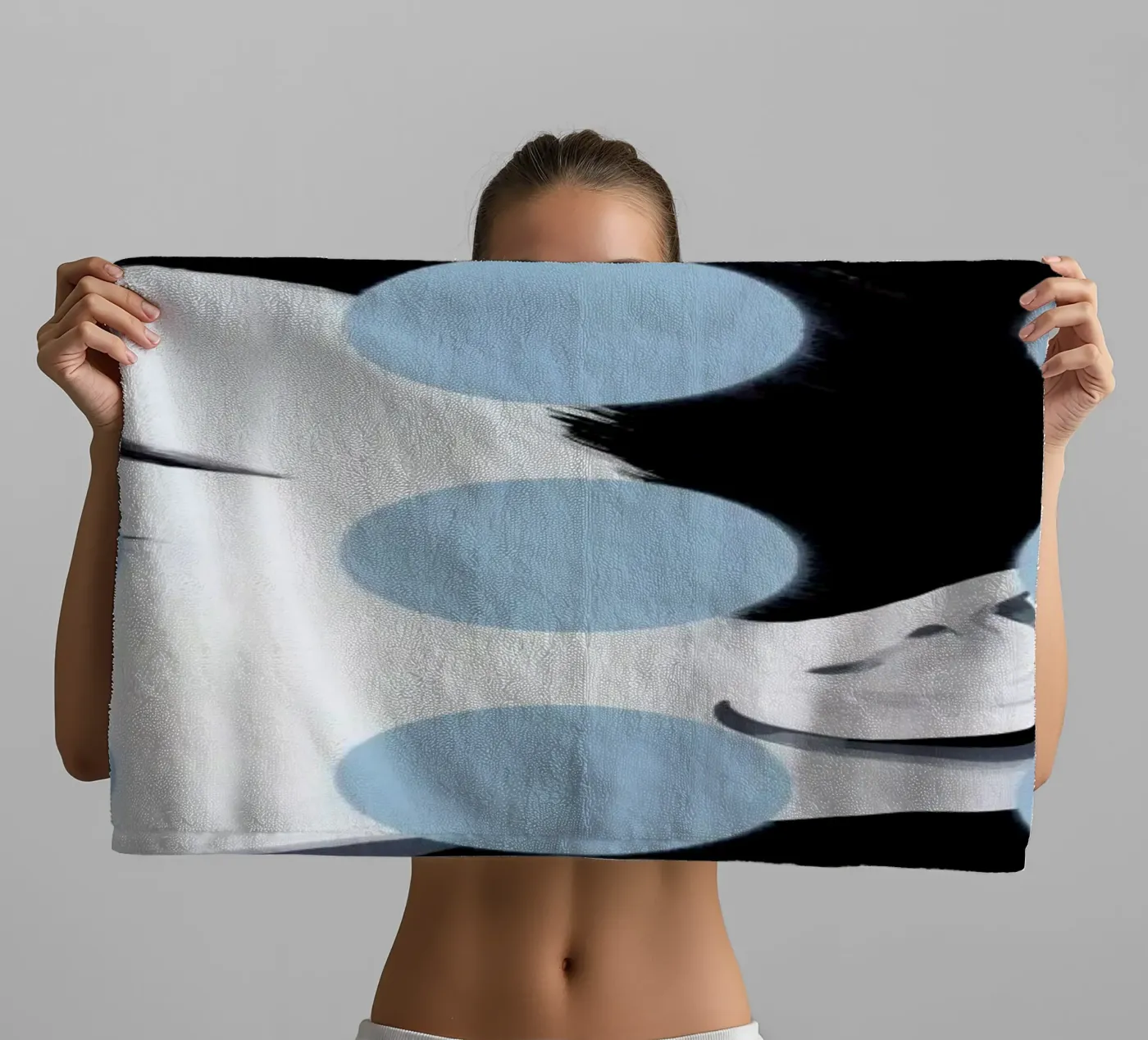 Audrey Dots towel by Famous When Dead