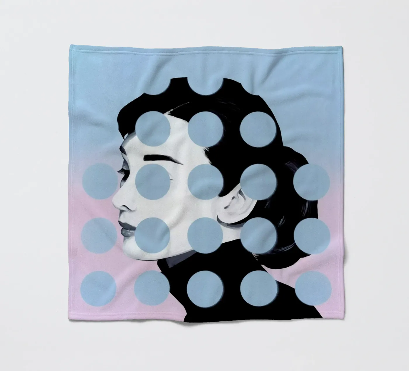 Audrey Dots fleecedeken van Famous When Dead