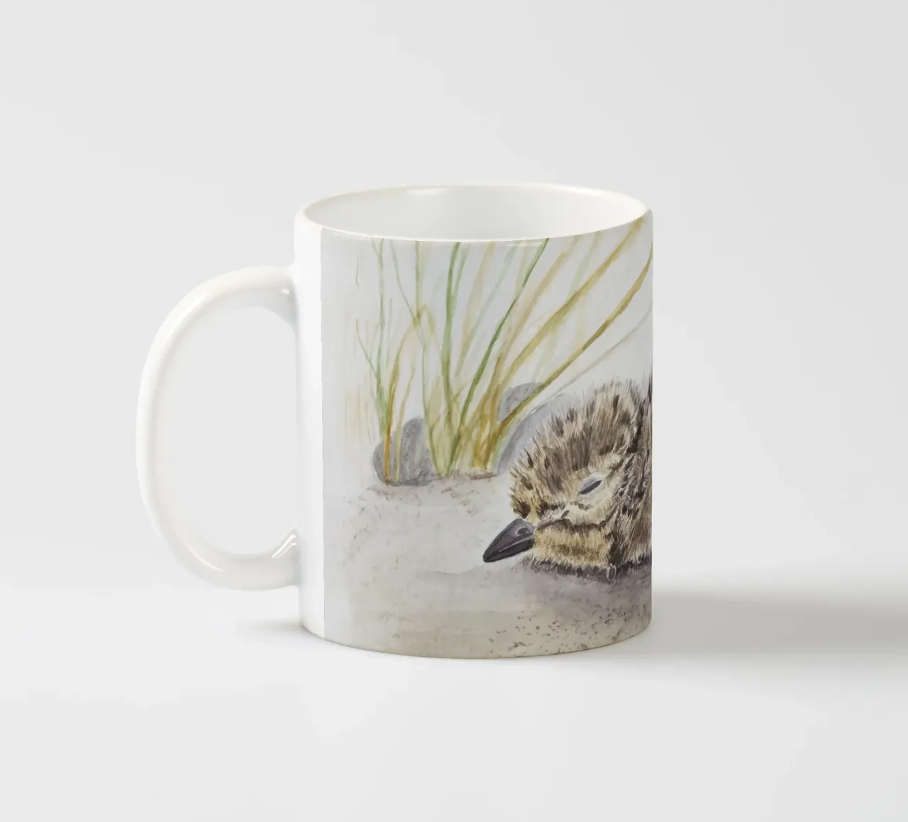 Pulcini di uccelli marini tazza in ceramica da Barbara Buderath Illustrationen