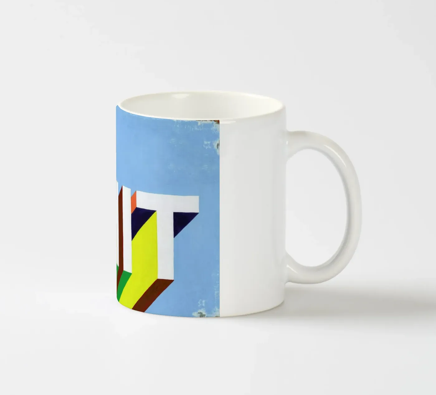 Shit ceramic mug by Famous When Dead
