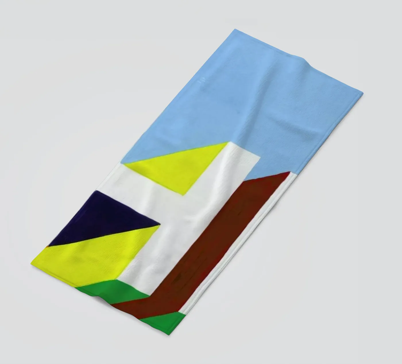 Shit beach towel by Famous When Dead