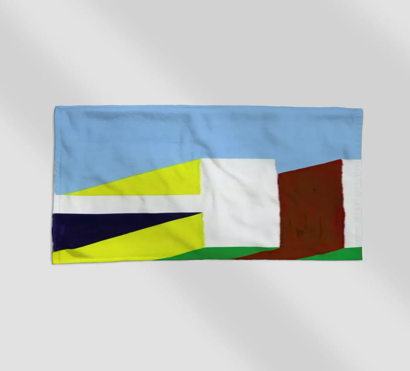 Shit beach towel by Famous When Dead