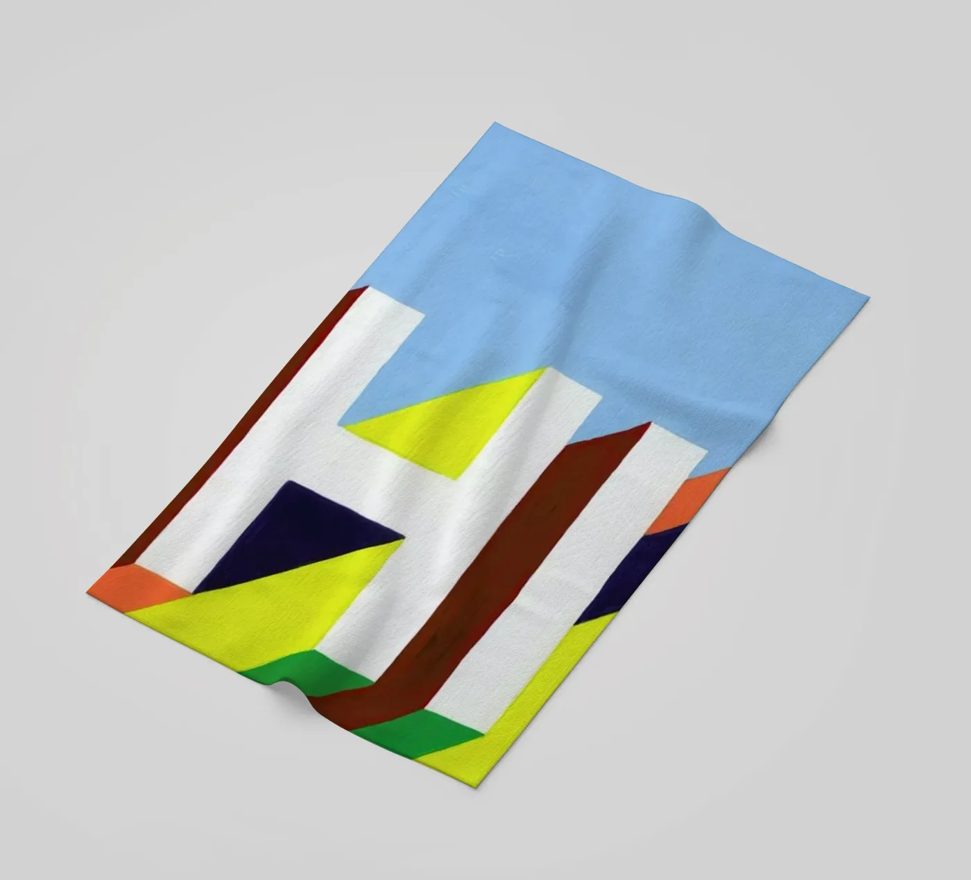 Shit beach towel by Famous When Dead