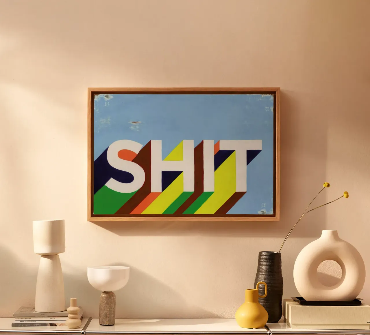 Shit canvas by Famous When Dead