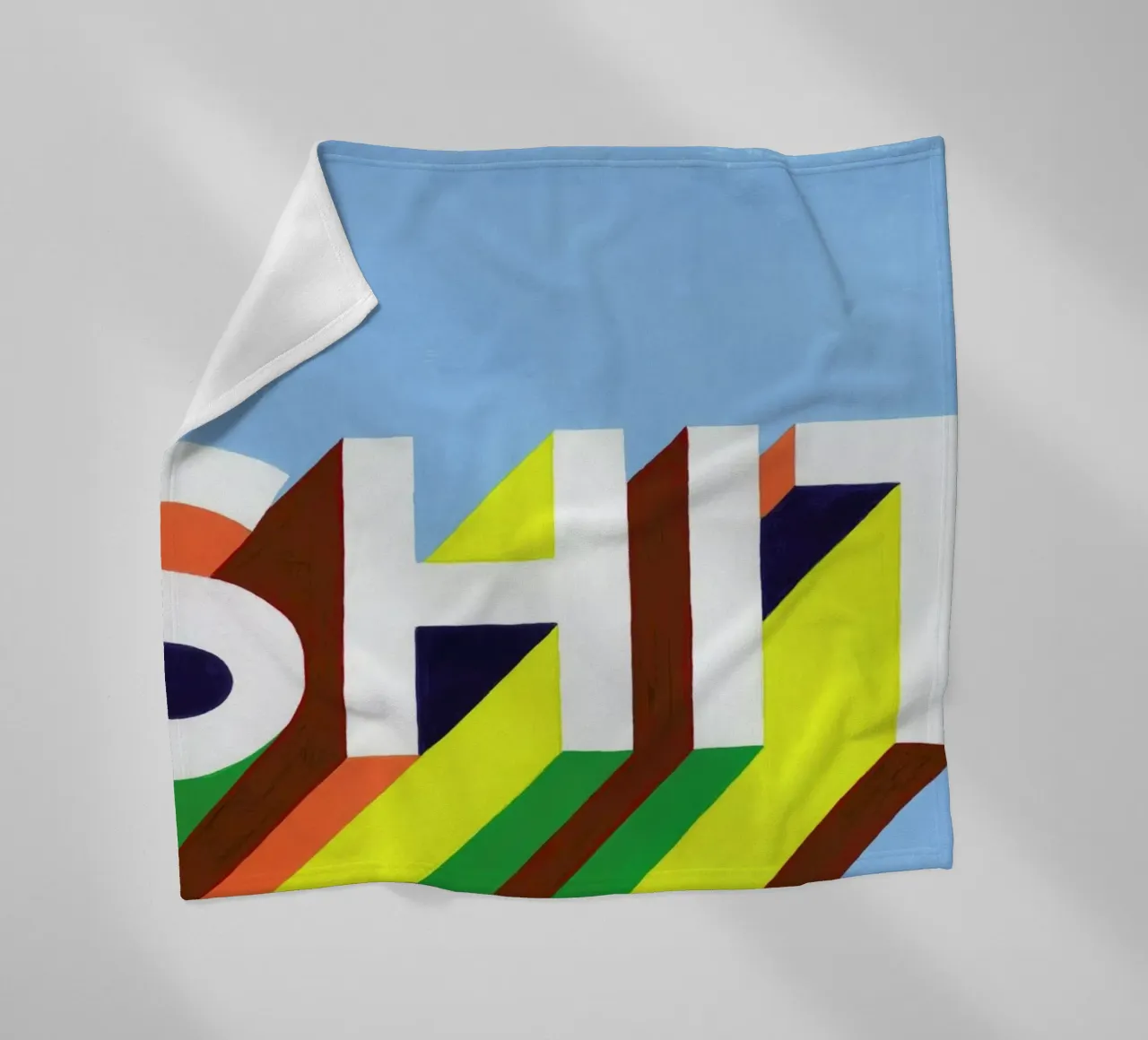 Shit fleece blanket by Famous When Dead