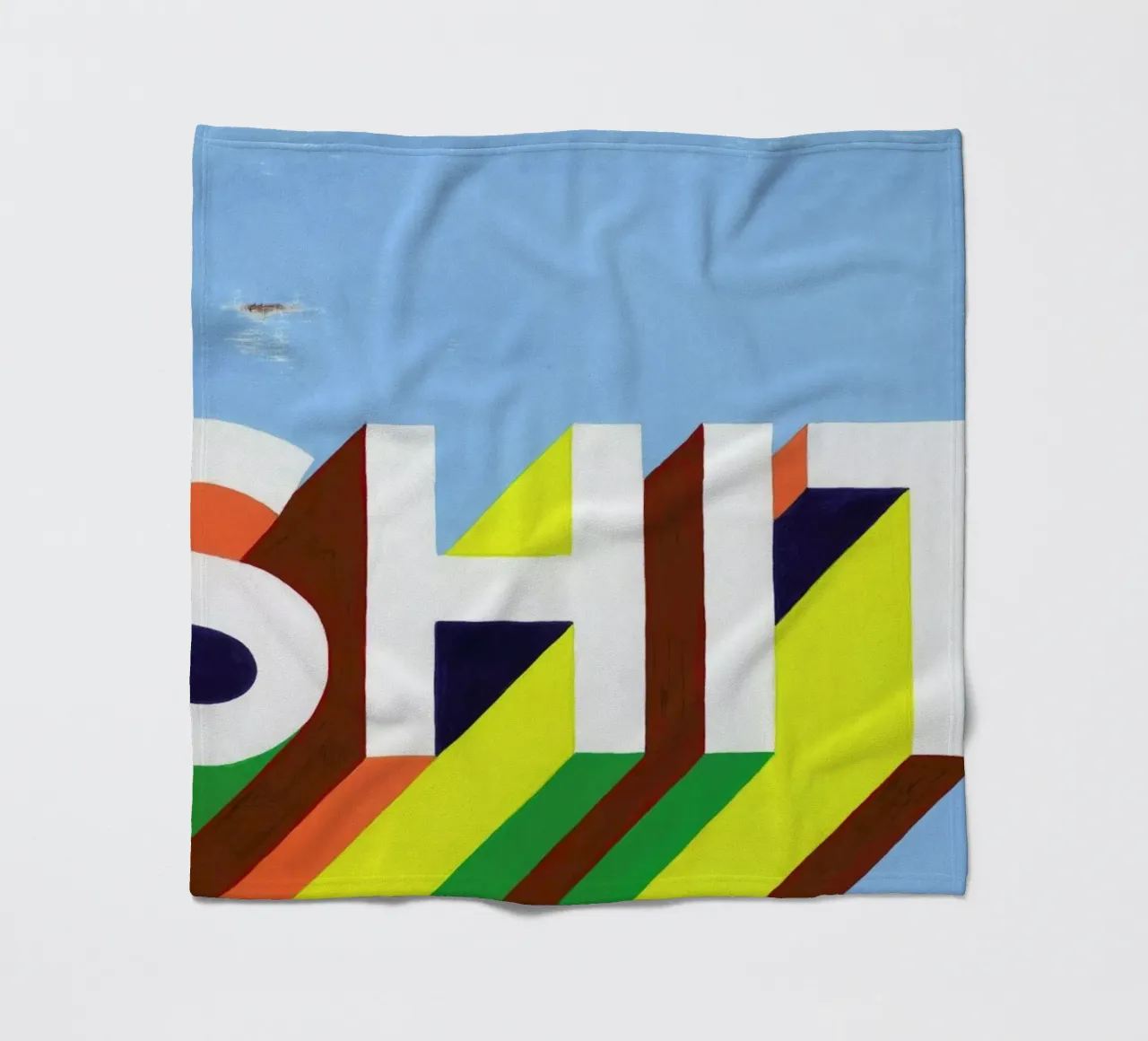 Shit fleece blanket by Famous When Dead