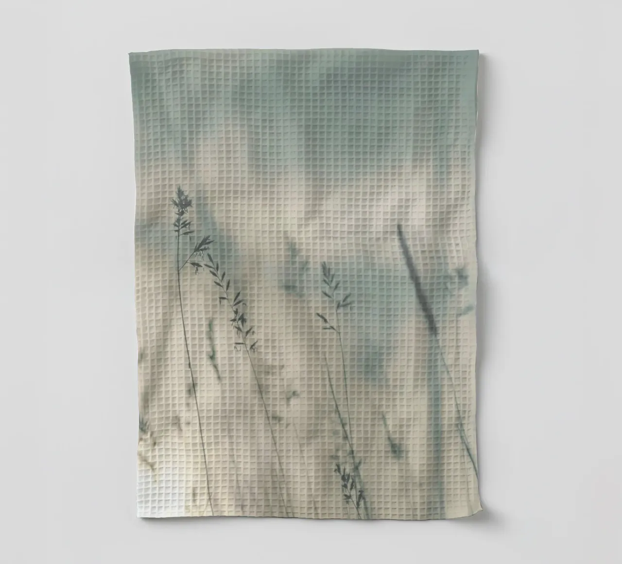Grasses in the wind - Delicate natural atmosphere tea towel by Whole©