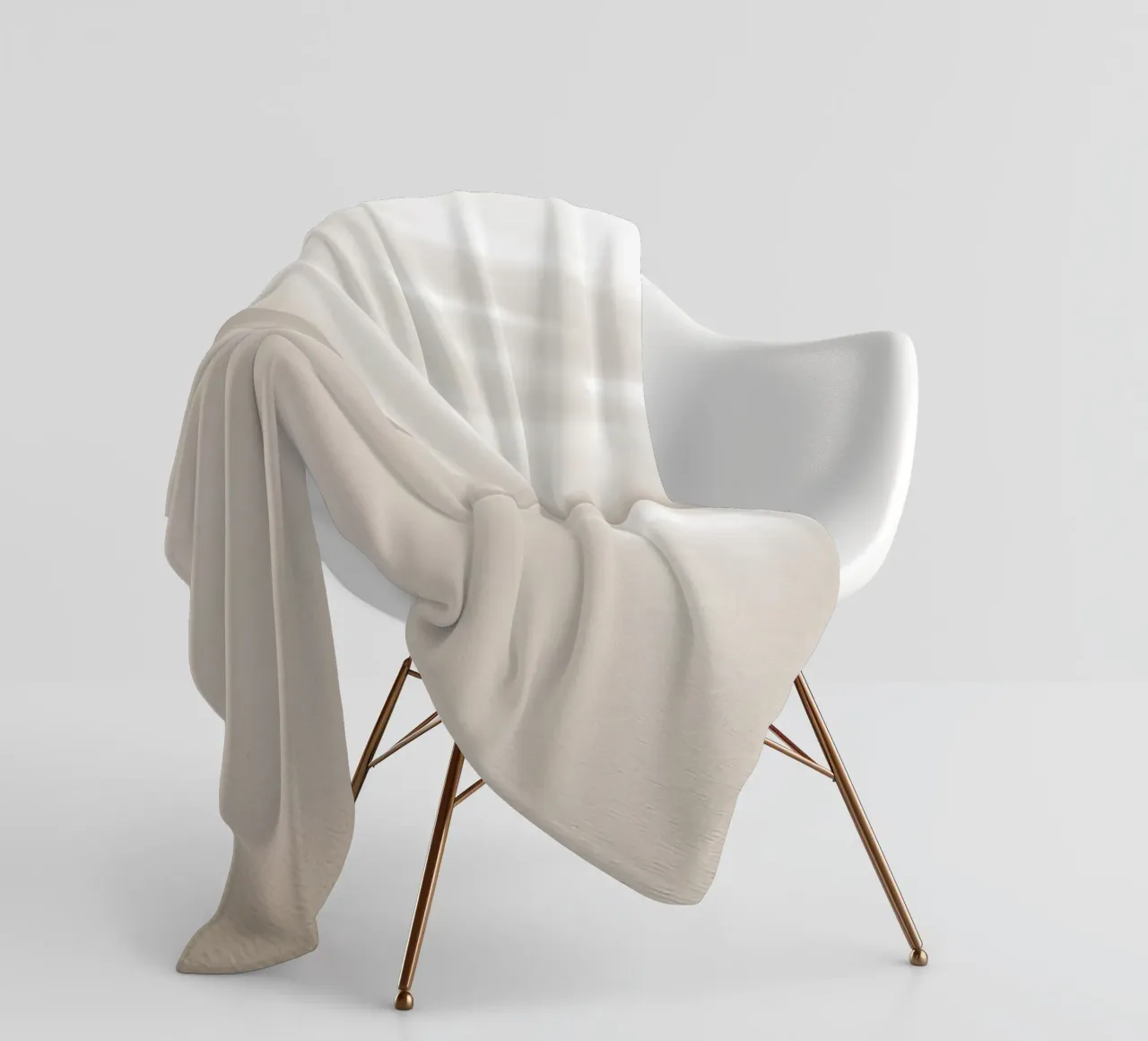 Quiet lake - calming natural atmosphere fleece blanket by Whole©