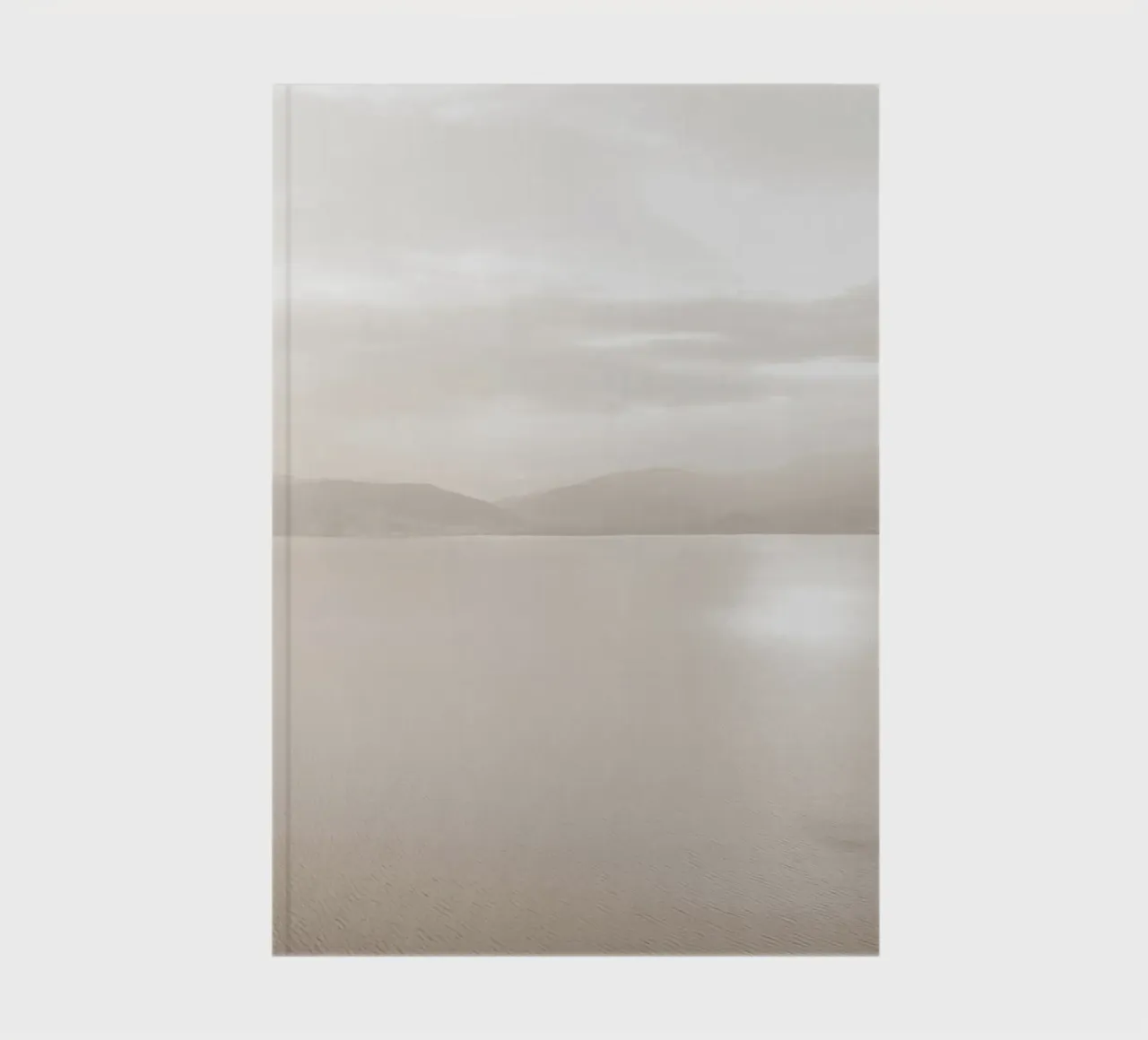 Quiet lake - calming natural atmosphere notebook by Whole©