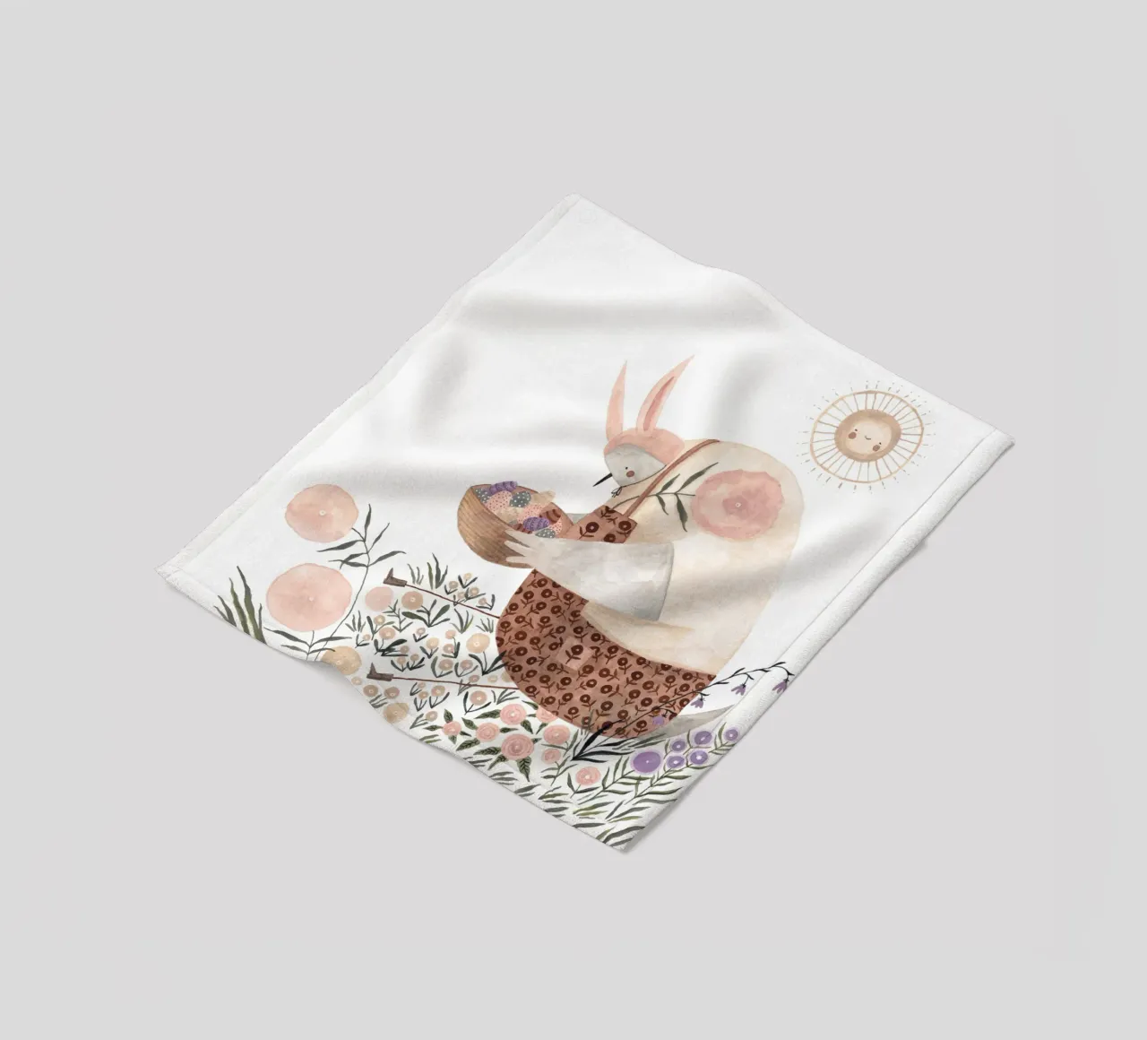 Claudia Voglhuber - Taube an Ostern coperta in pile da The Artcircle