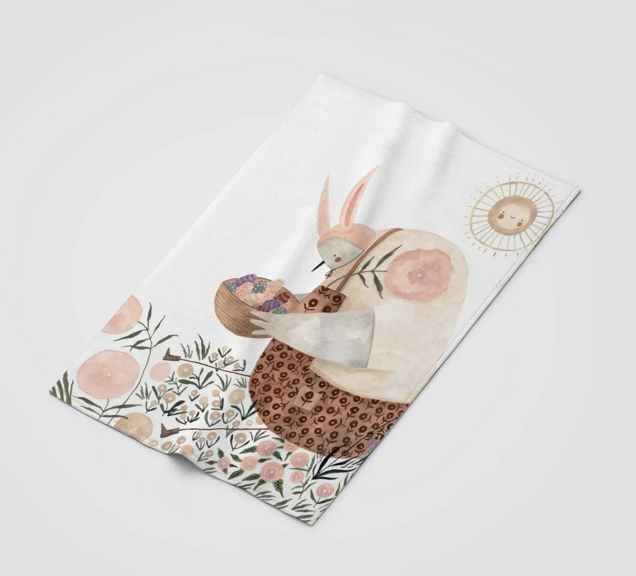 Claudia Voglhuber - Taube an Ostern coperta in pile da The Artcircle