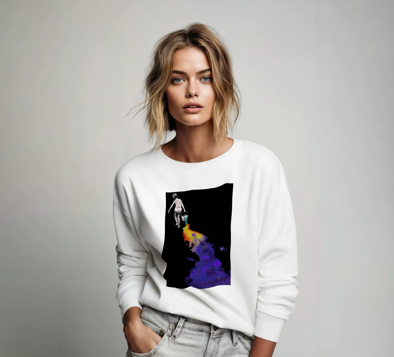 Building A Galaxy felpa da Matheus Lopes Castro