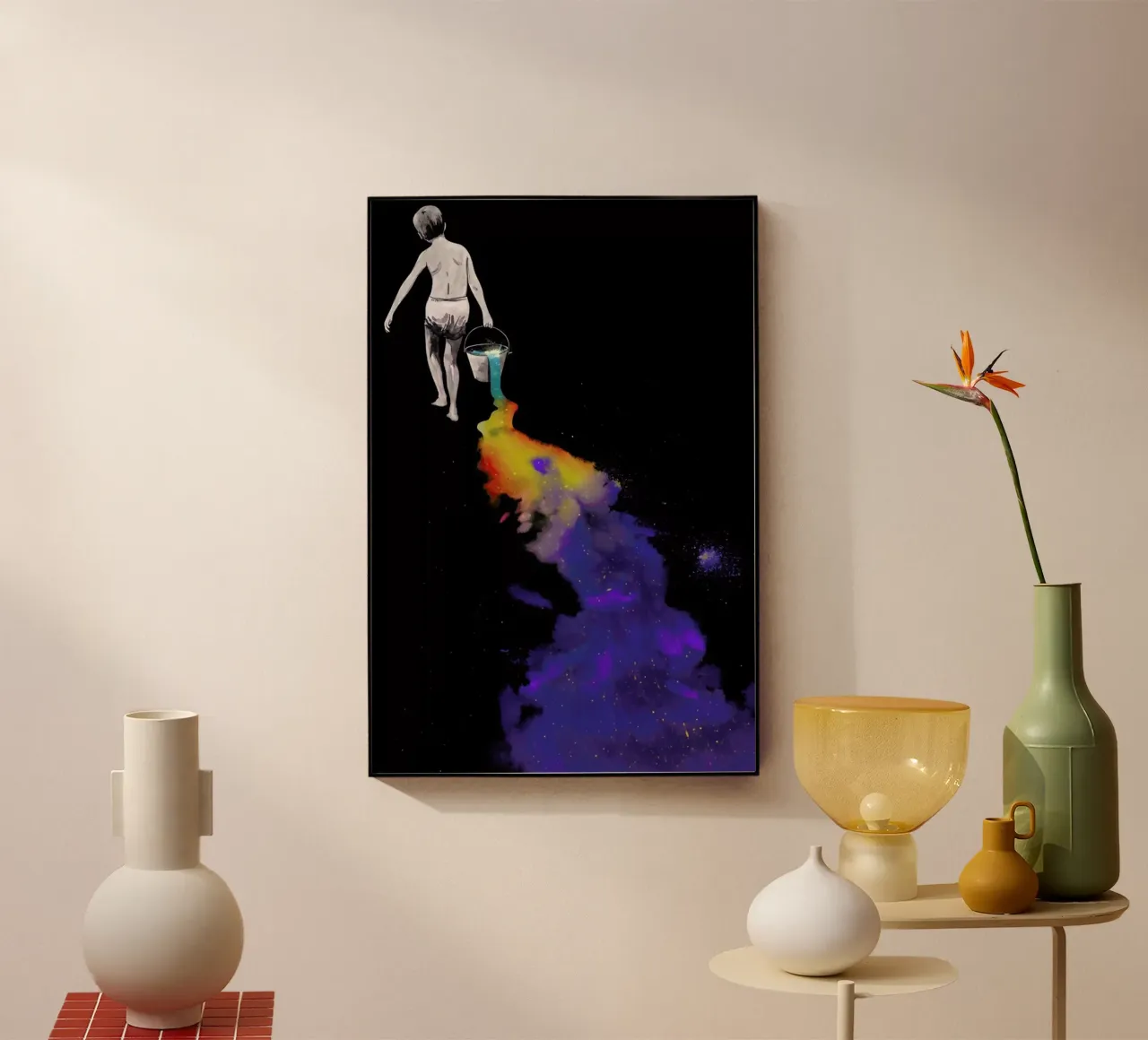 Building A Galaxy plexiglass da Matheus Lopes Castro