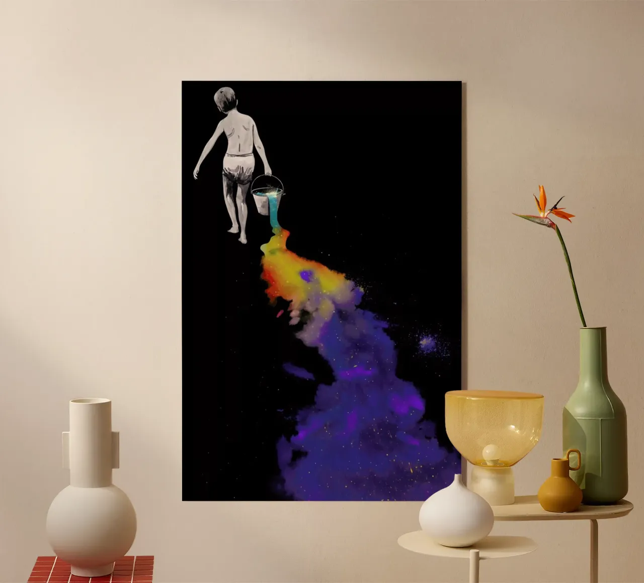 Building A Galaxy plexiglass da Matheus Lopes Castro