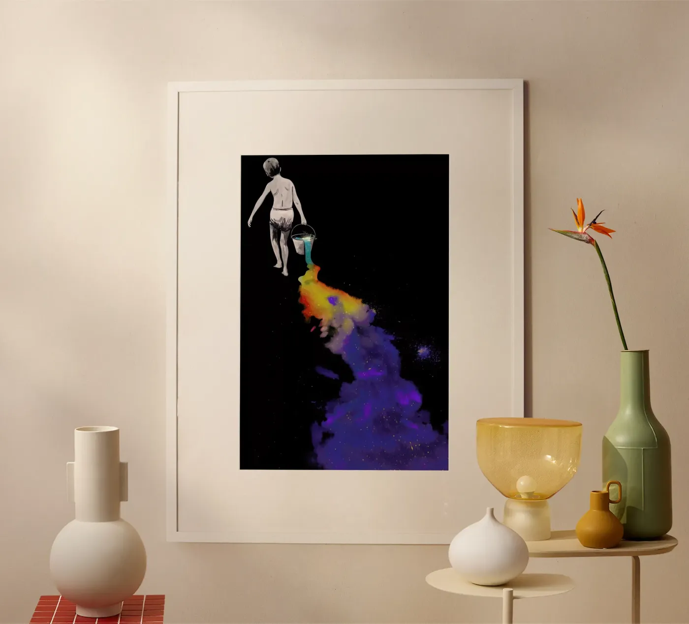 Building A Galaxy poster da Matheus Lopes Castro