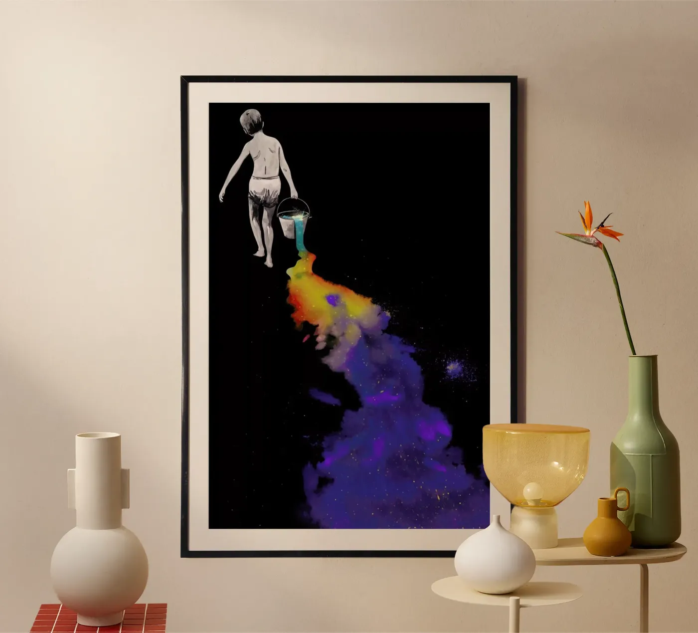 Building A Galaxy poster da Matheus Lopes Castro