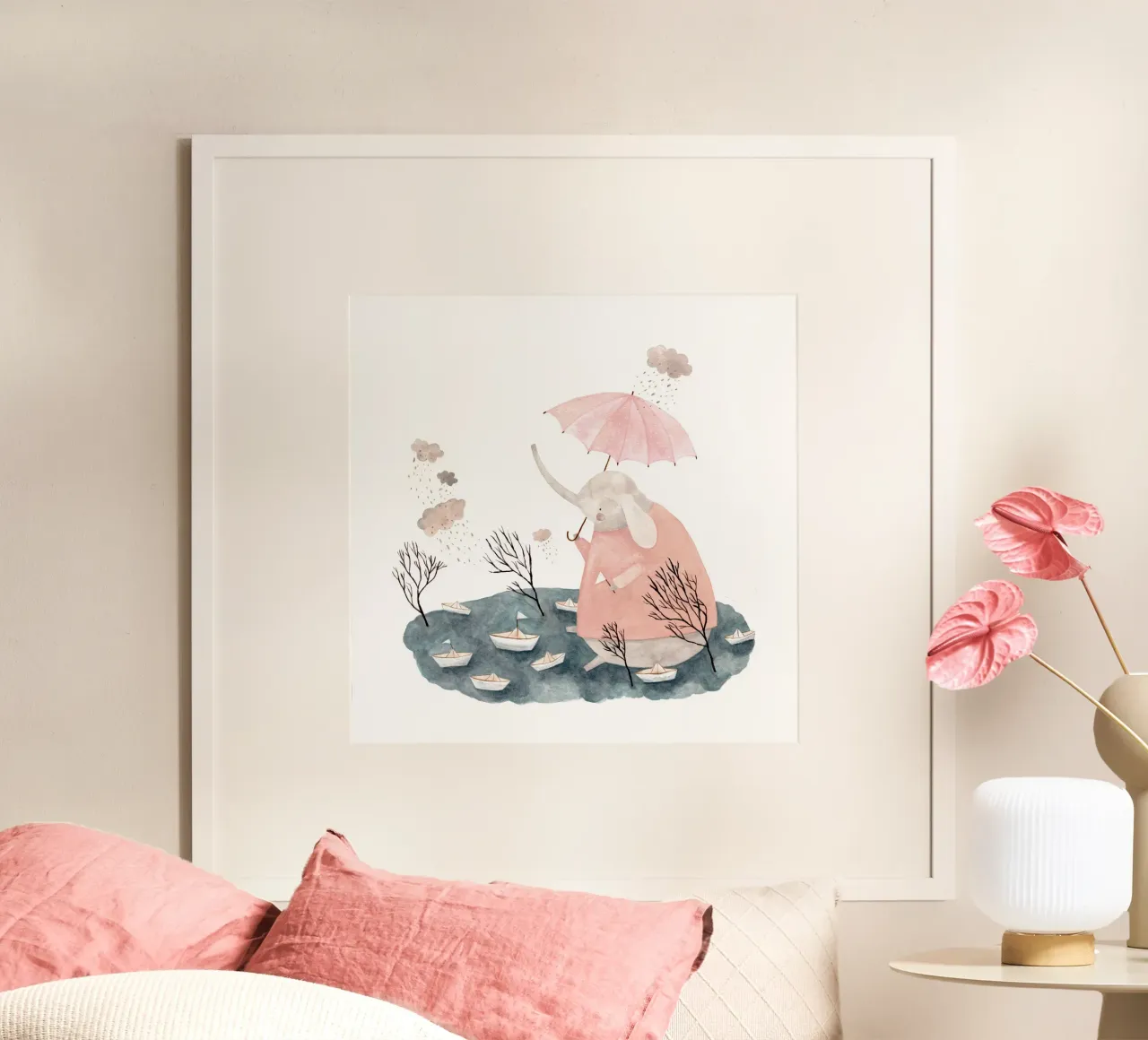 Claudia Voglhuber - Regentage poster da The Artcircle