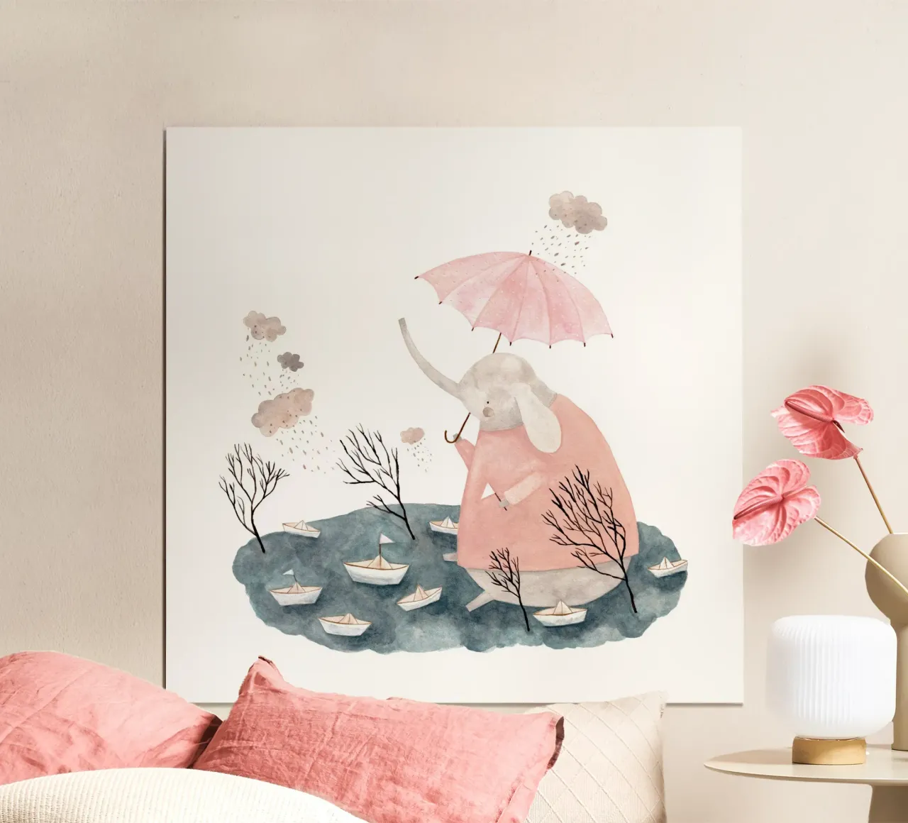 Claudia Voglhuber - Regentage poster da The Artcircle